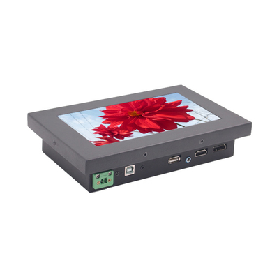 Puerto industrial resistente de la señal del DP del soporte de la pared del monitor de la pantalla LCD táctil