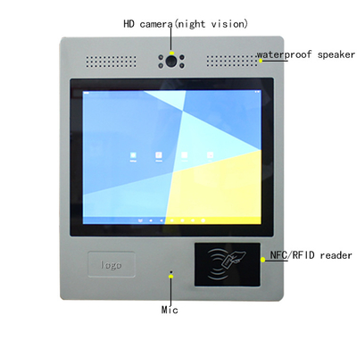 Sistema de intercomunicación de acceso al hogar de 12 pulgadas para PC con panel táctil multi Android