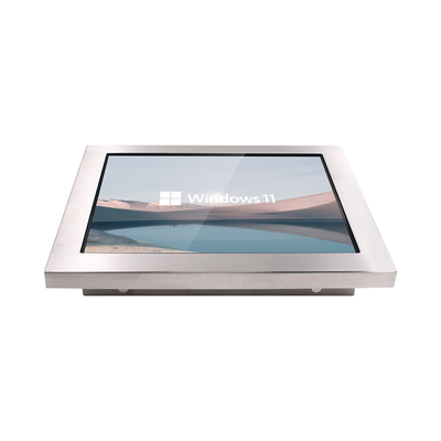 Panel de montaje en pared IP65 industrial PC 4 GB DDR3 Memoria VESA Monte Windows 10 64 GB SSD