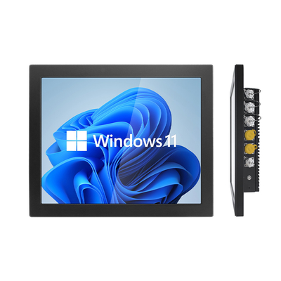 64G SSD 8GB RAM Panel de pantalla táctil industrial PC RS232/USB/LAN/VGA