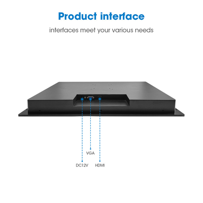 Monitoreo de pantalla táctil industrial multicapacitativo con resolución 1280*1024