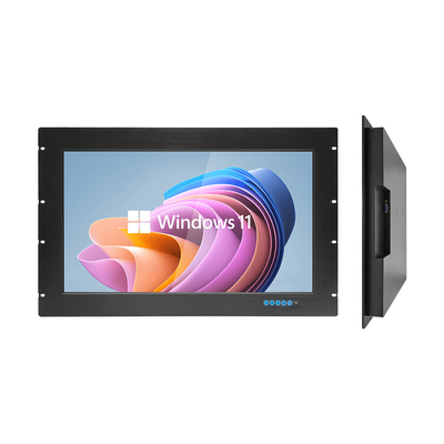 1280*1024 Monitoreo industrial multi toque de capacidad brillante 1000 cd/m2 Cuadro de aluminio