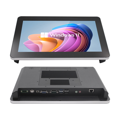 PC con panel táctil industrial con Win 10/11/Linux 1920*1080 Resolución 32G-256G Almacenamiento SSD 350 Nits