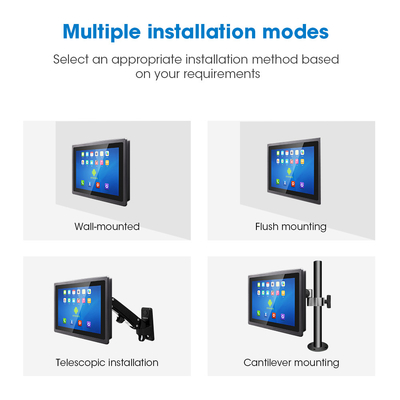 IP67 Panel industrial impermeable PC 1280 X 1020 Resolución Windows Intel J6413 350cd/m2 Brillo