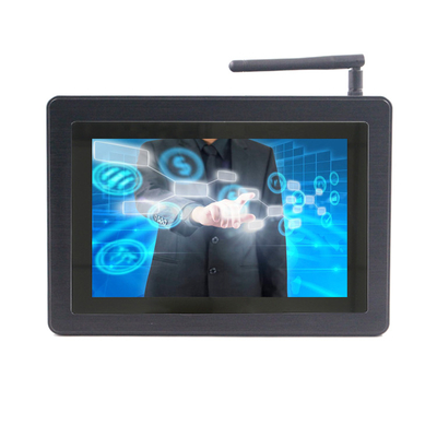 PC de panel táctil incorporado de 7 pulgadas con SSD 32G/64G/128G/256G y voltaje de entrada de 12-36V