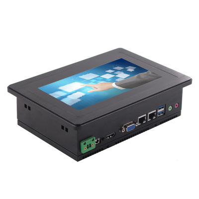 Windows/Lunix OS 256G SSD Panel táctil integrado PC para aplicaciones industriales