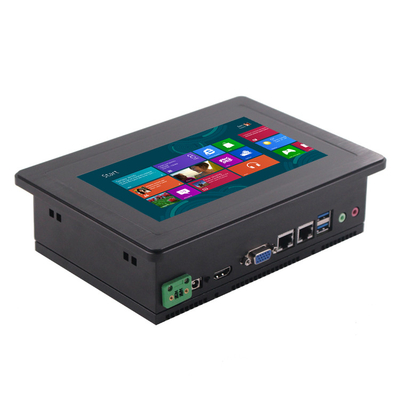 PC de panel industrial de 7 pulgadas con pantalla táctil USB/RJ45/COM/VGA/HD MI/DC12V