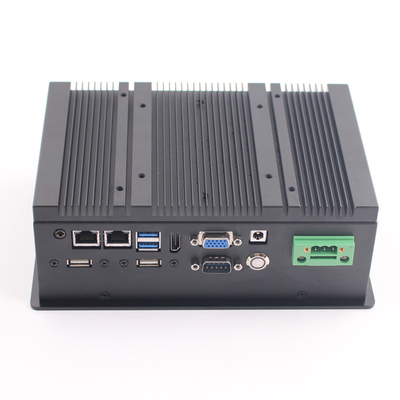 PC de panel industrial sin ventilador de 7 pulgadas para recopilación de datos de pantalla táctil incorporada