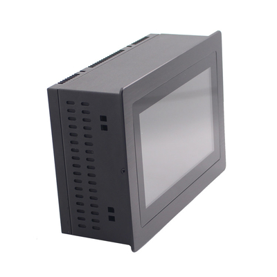 PC de panel industrial sin ventilador de 7 pulgadas para recopilación de datos de pantalla táctil incorporada