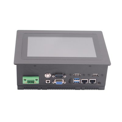 PC de panel industrial de 7 pulgadas para sistemas de control industrial integrados