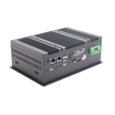 Sistema operativo Windows/Lunix PC de panel industrial con pantalla táctil 12-36V de voltaje de entrada