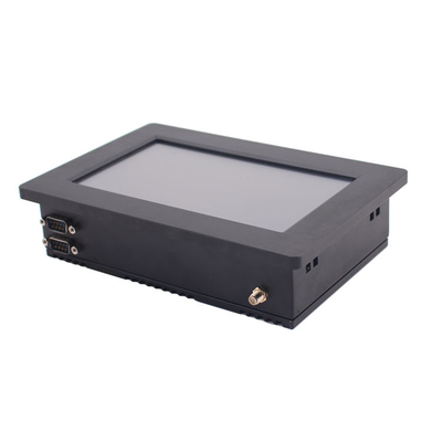 PC de panel resistente de 128 GB con pantalla táctil capacitiva para uso industrial