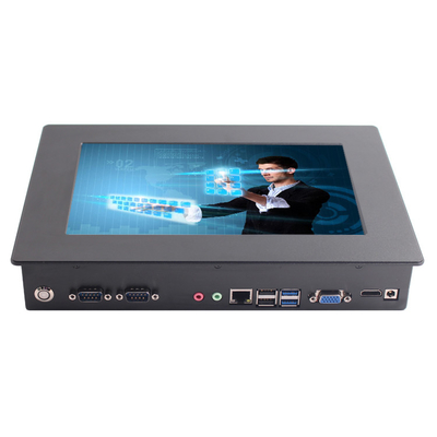 64G SSD Panel industrial PC Interfaces múltiples USB/RJ45/COM/VGA/HDMI DC12V