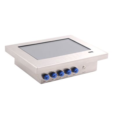 10.1'' Panel de acero inoxidable de toque capacitivo PC certificado CE FCC ROHS