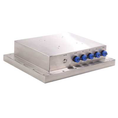 Computadora de acero inoxidable resistente con puertos HDMI impermeables y pantalla táctil capacitiva