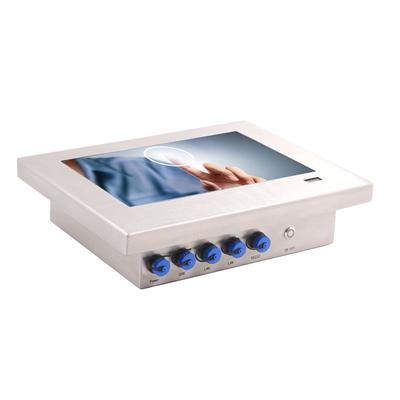 VESA Mount 8GB DDR3 RAM Panel táctil industrial resistente TFT PC LCD con pantalla de 10,1 pulgadas