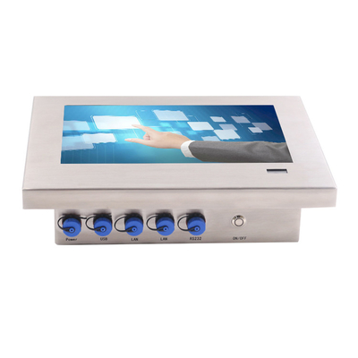 Industrial 10.1 Panel de PC de acero inoxidable con puerto HDMI y montaje VESA de 800 X 400 mm