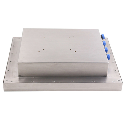 Panel táctil de acero inoxidable impermeable de 16G para equipos de control industrial