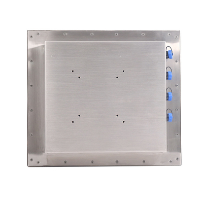 Panel táctil de acero inoxidable impermeable de 16G para equipos de control industrial