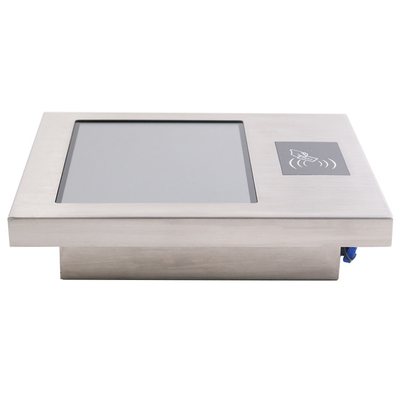 Intel J6412 64G Almacenamiento 4G RAM Panel industrial de acero inoxidable PC de 10,4 pulgadas pantalla táctil capacitiva