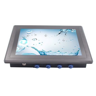 IP65-67 Nivel 350cd/m2 Panel de pantalla táctil PC con CPU Intel Windows 7/8/10/11