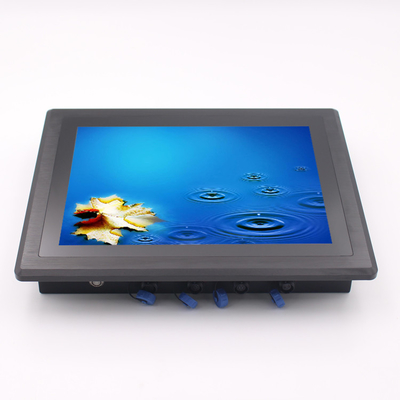 Monitor de PC de panel de 12V DC con protección IP65/66/67 y almacenamiento de 64 GB
