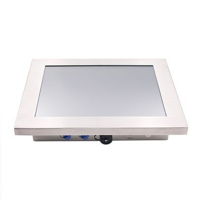 Panel industrial impermeable PC 1024 * 768 Resolución con CPU Intel 512G Disco duro