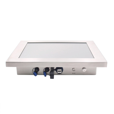 Panel industrial de acero inoxidable incrustado IP65/67/68 con CPU Intel 64G-1T Disco duro