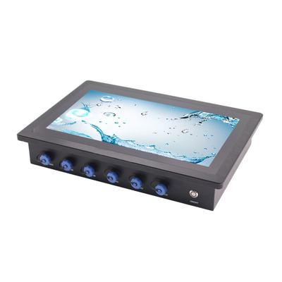 Panel impermeable barato PC 4GB DDR3 memoria 17 pulgadas PC táctil con y 1024 x 768 resolución
