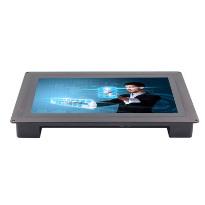 Panel táctil integrado PC de 15,6 pulgadas Tamaño de la pantalla 12-36V Voltado de entrada USB/RJ45/COM/VGA/HD MI/DC12V Interfaz
