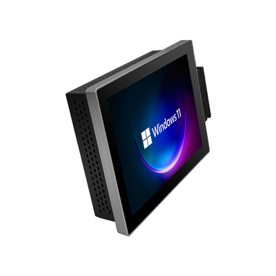 Interfaz DP Panel táctil industrial PC con sistema operativo Win 10/11 y almacenamiento SSD 32G