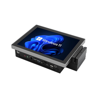 Interfaz DP Panel táctil industrial PC con sistema operativo Win 10/11 y almacenamiento SSD 32G