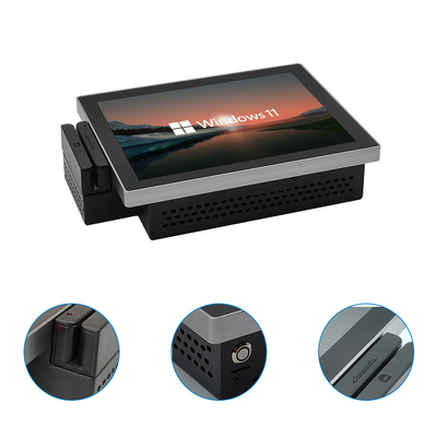 PC de panel industrial de alto brillo con tipo de interfaz HDMI/COM/USB/RJ45/Audio JACK/DP y brillo de 350 nits