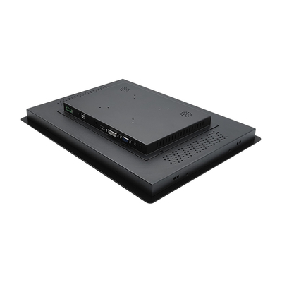 80/80/80/80 View Angels Monitor de montaje de panel industrial con adaptador de alimentación de CA y interfaz táctil de puerto USB / RS232