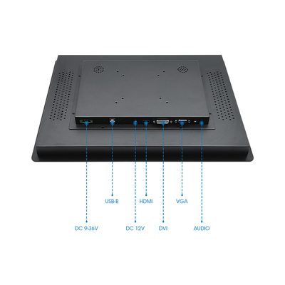 Monitor de montaje de panel industrial de alta definición La solución de pantalla definitiva para aplicaciones industriales