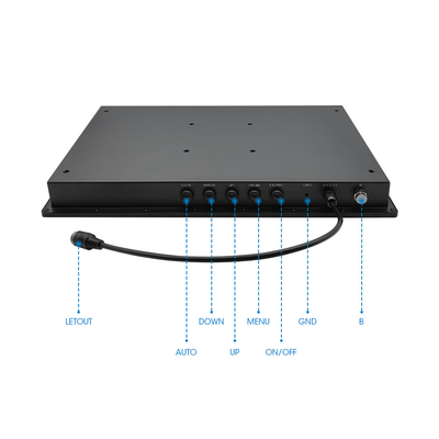 RS232 POWER HDMI y rendimiento del monitor industrial personalizable para aplicaciones industriales