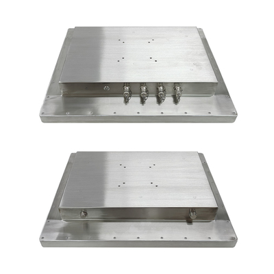 Interfaz versátil USB/RJ45/COM Panel industrial PC con grado de resistencia al agua IP65/67/68