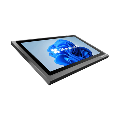 Monitor industrial impermeable de acero inoxidable negro y resolución 1920*1080 para aplicaciones industriales