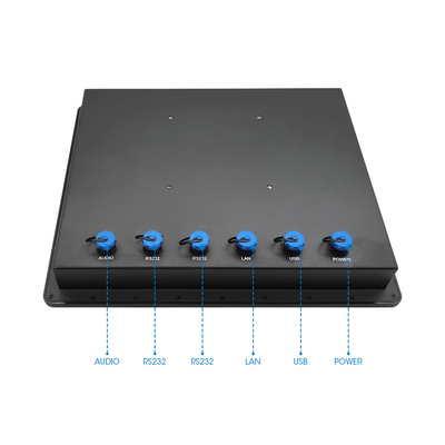 IP65 / IP67 Capacidad de la pantalla táctil Panel táctil impermeable PC 350cd/m2 Brillo para pantallas al aire libre en ambientes adversos