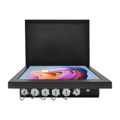 PC de panel impermeable de -20C a 70C con clasificación IP/65/66/67 y almacenamiento SSD de 128GB