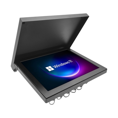 Panel PC a prueba de agua con pantalla táctil capacitiva para temperaturas extremas -20C a 70C, CPU Intel I3