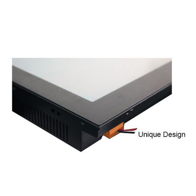 resolución industrial Fanless de la PC 1024*768 del panel táctil de 24V DC