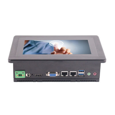 7 pulgadas Intel J1900 PC industrial del panel táctil de 2,0 gigahertz