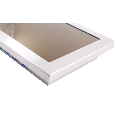 1.5m m SS impermeabilizan la PC del panel, ordenador industrial Fanless 1000nits