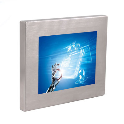 El monitor LCD de IP65 1xDC Jack Waterproof selló completamente
