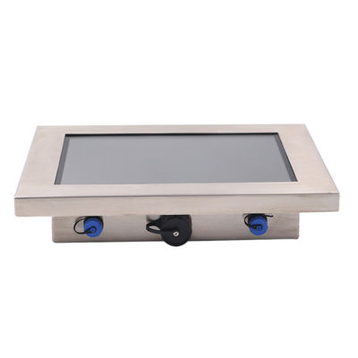 SS panel LCD de 10 pulgadas, monitor impermeable 1xHDMI de la pantalla táctil