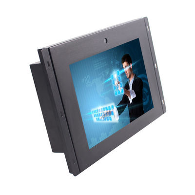PC rugosa IP67 del panel del bisel del metal del marco abierto para el quiosco