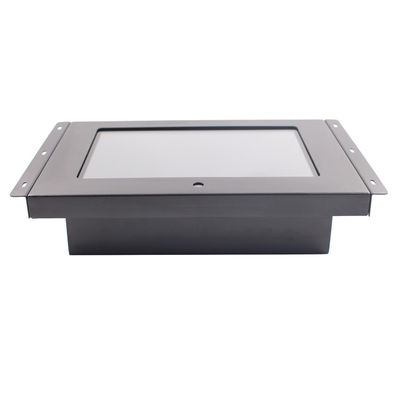 PC rugosa IP67 del panel del bisel del metal del marco abierto para el quiosco