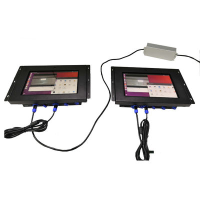 PC rugosa IP67 del panel del bisel del metal del marco abierto para el quiosco