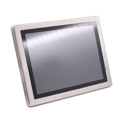 15" pantalla plana pura de la exhibición al aire libre del LCD del marco SUS304